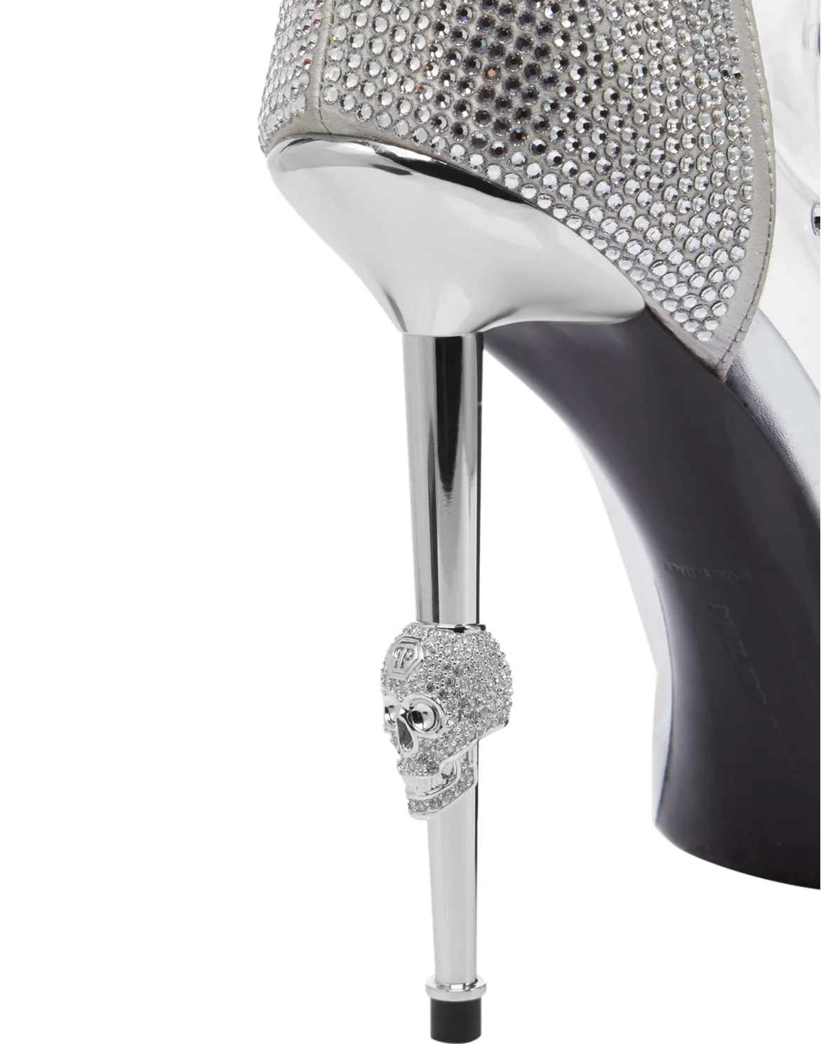 Boots High Heels High Crystal, цвет: Белый
