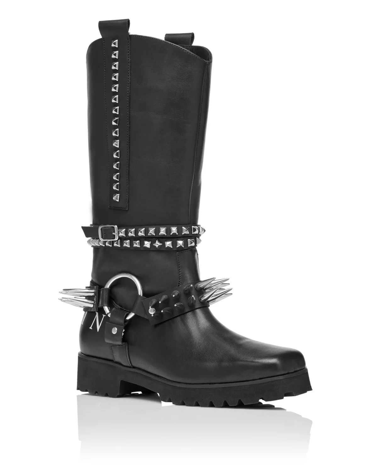 Boots Mid Flat, цвет: Черный