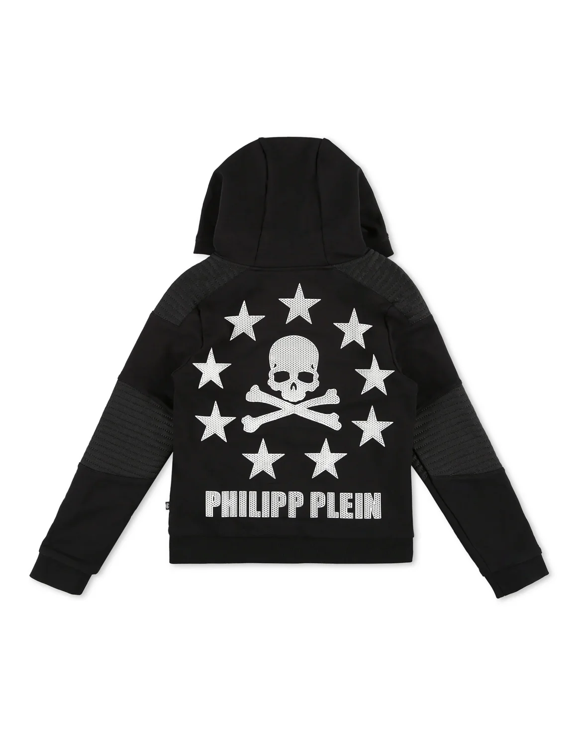 Hoodie Sweatjacket Stars and skull, цвет: Черный