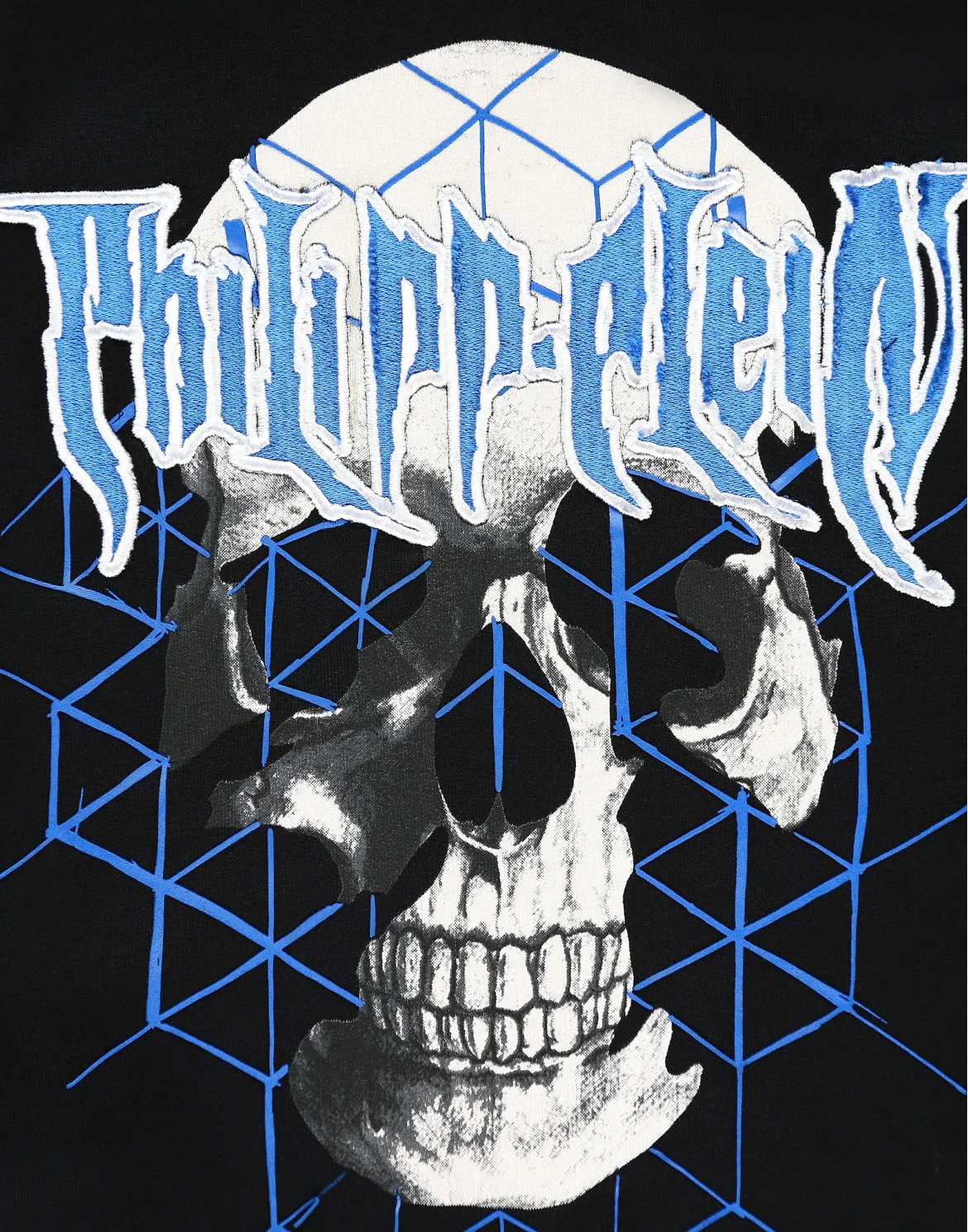 Hoodie sweatshirt Skull, цвет: Черный