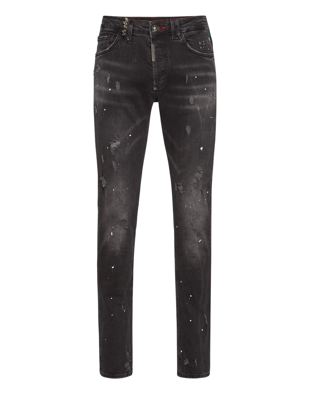 Super Straight Cut Plein Star, цвет: Черный