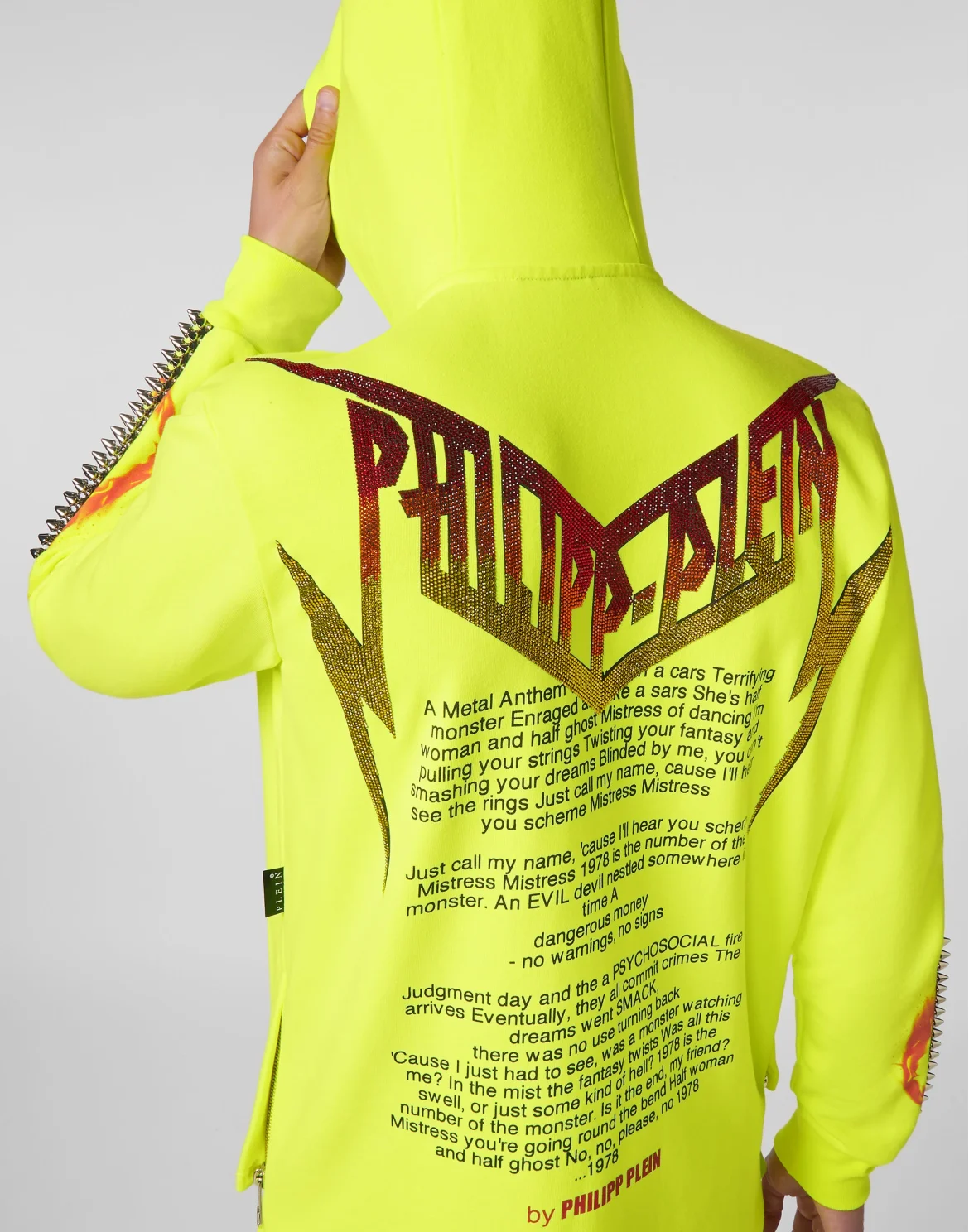 Hoodie Sweatjacket Rock PP, цвет: Желтый