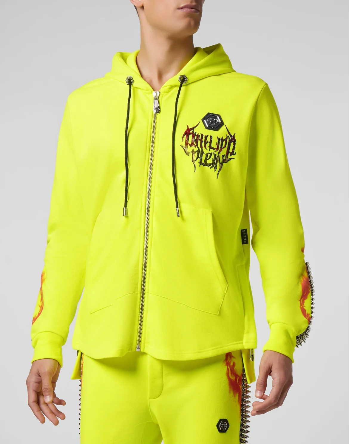 Hoodie Sweatjacket Rock PP, цвет: Желтый