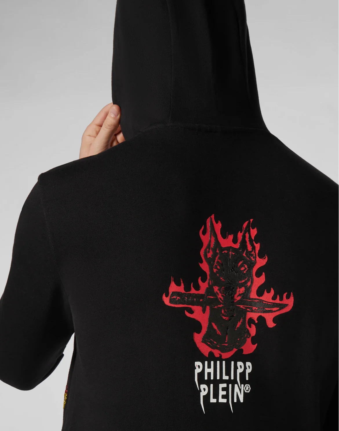Hoodie sweatshirt Graffiti, цвет: Черный