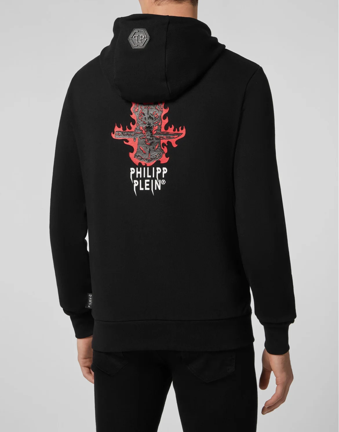 Hoodie sweatshirt Graffiti, цвет: Черный