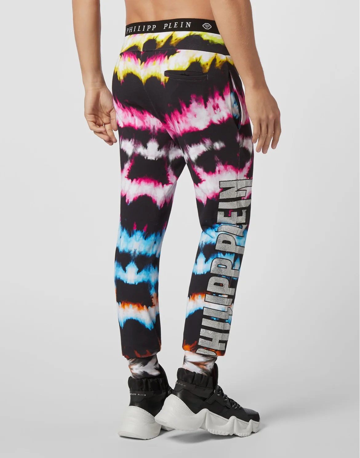 Jogging Trousers Tie dye, цвет: Черный
