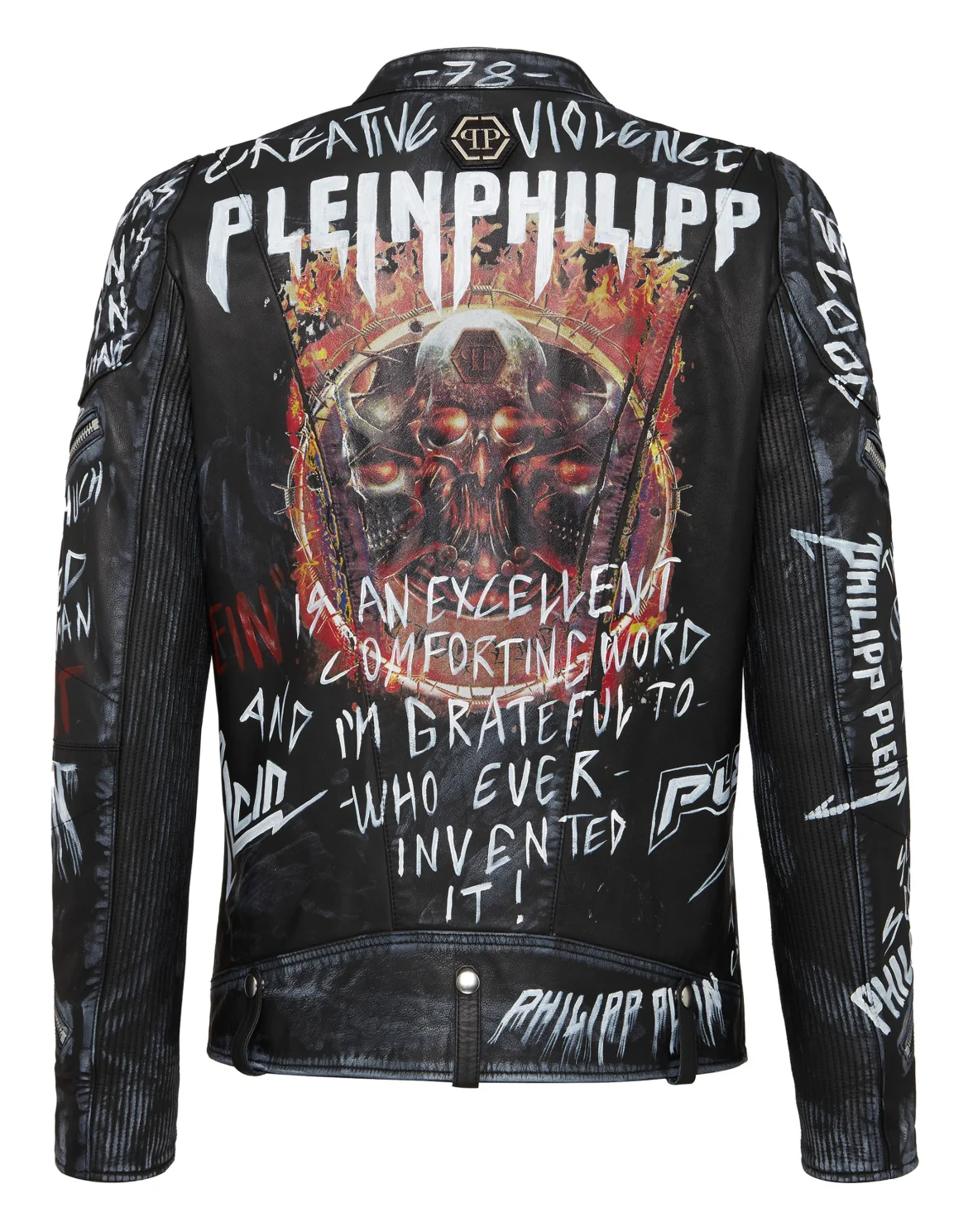 Leather Biker ROCKSTAR, цвет: Черный