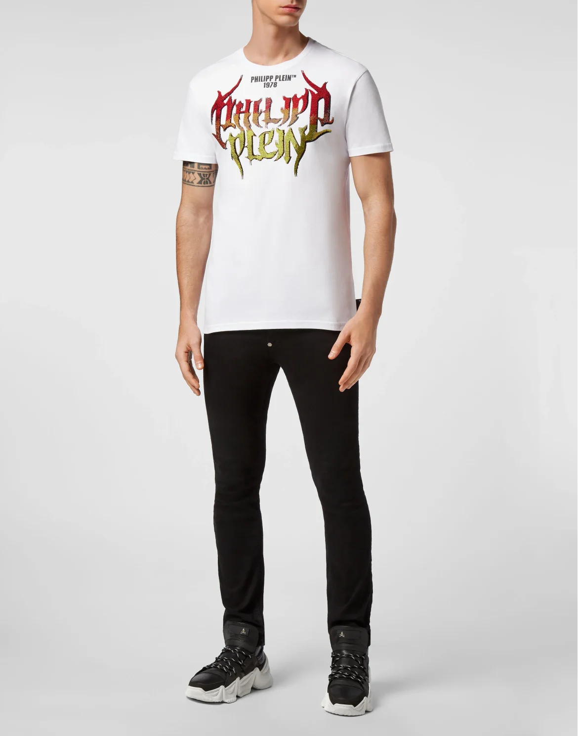 T-shirt Round Neck SS Rock PP, цвет: Белый