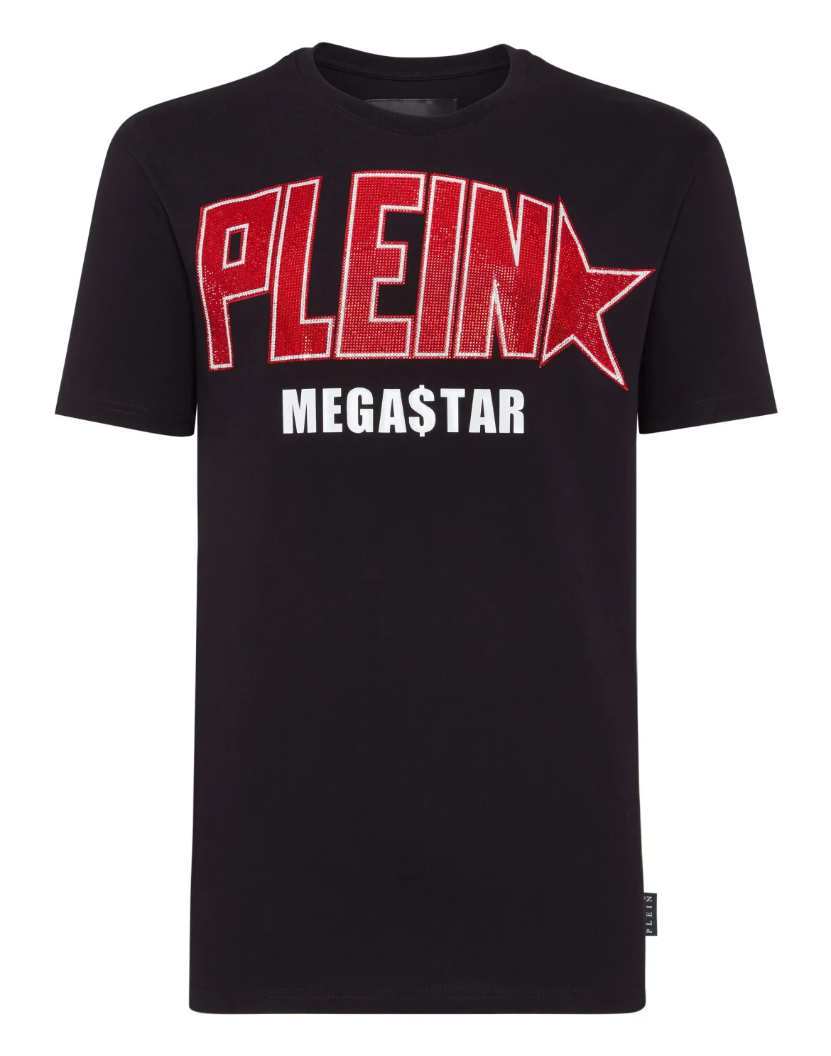 T-shirt Round Neck SS Plein Star, цвет: Черный