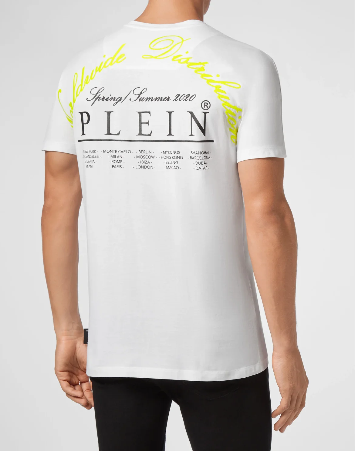 T-shirt Round Neck SS Plein Star, цвет: Белый