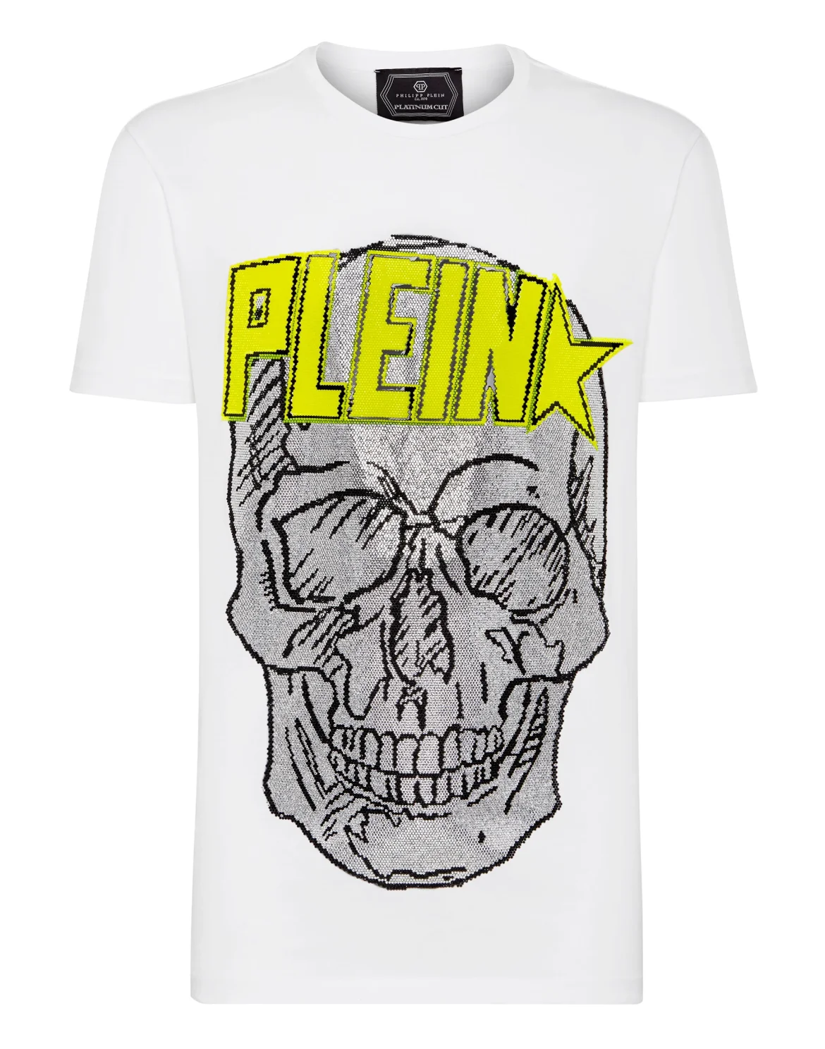 T-shirt Round Neck SS Plein Star, цвет: Белый