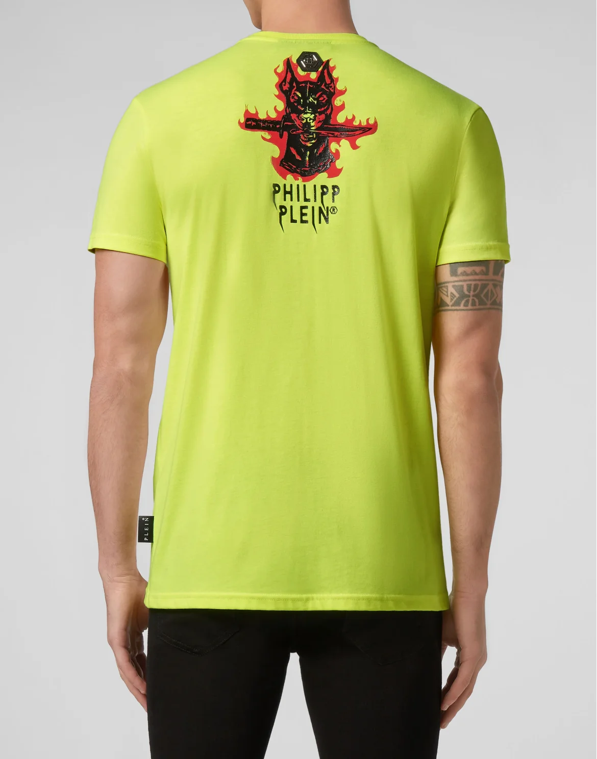 T-shirt Round Neck SS Graffiti, цвет: Желтый