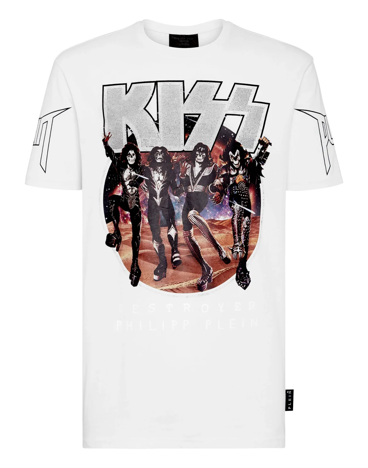 T-shirt Round Neck SS Rock band, цвет: Белый