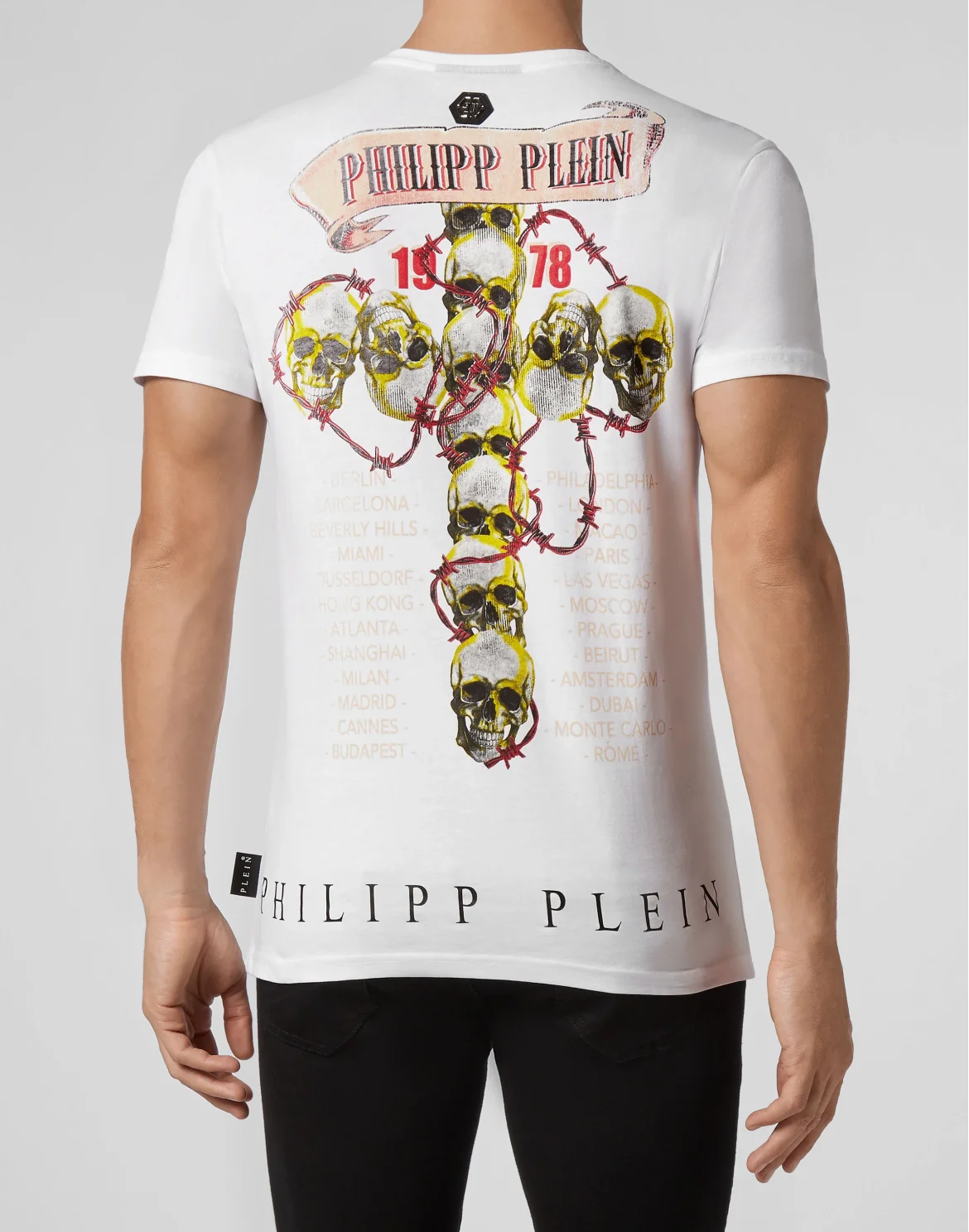 T-shirt Round Neck SS Rock PP, цвет: Белый