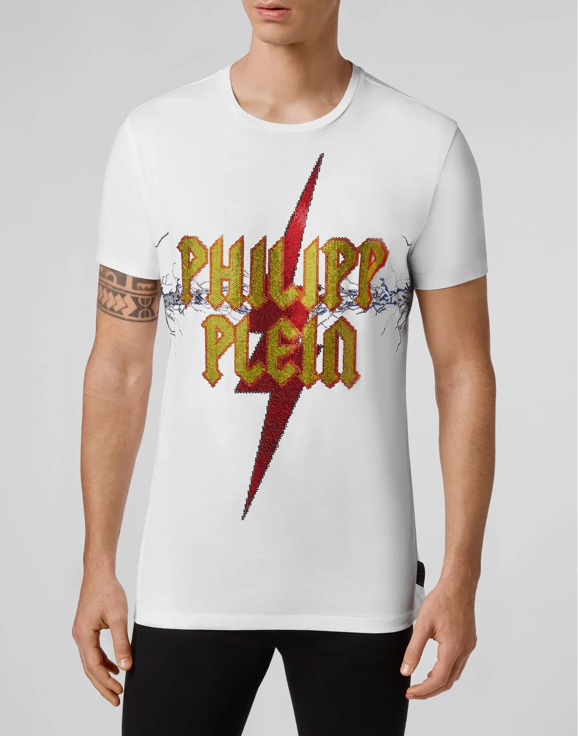 T-shirt Round Neck SS Rock PP, цвет: Белый