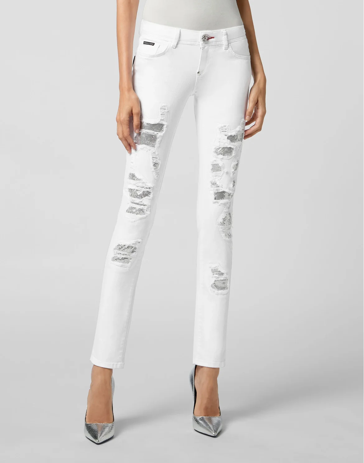 Slim Fit Rock PP, цвет: Белый
