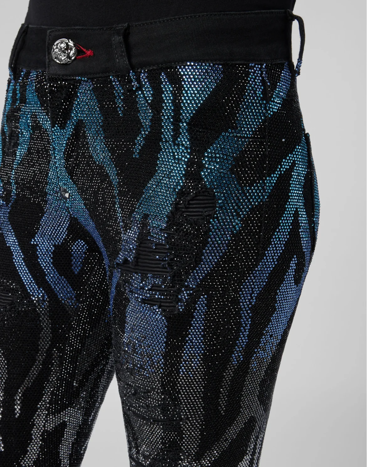 Jeggins Zebra, цвет: Черный