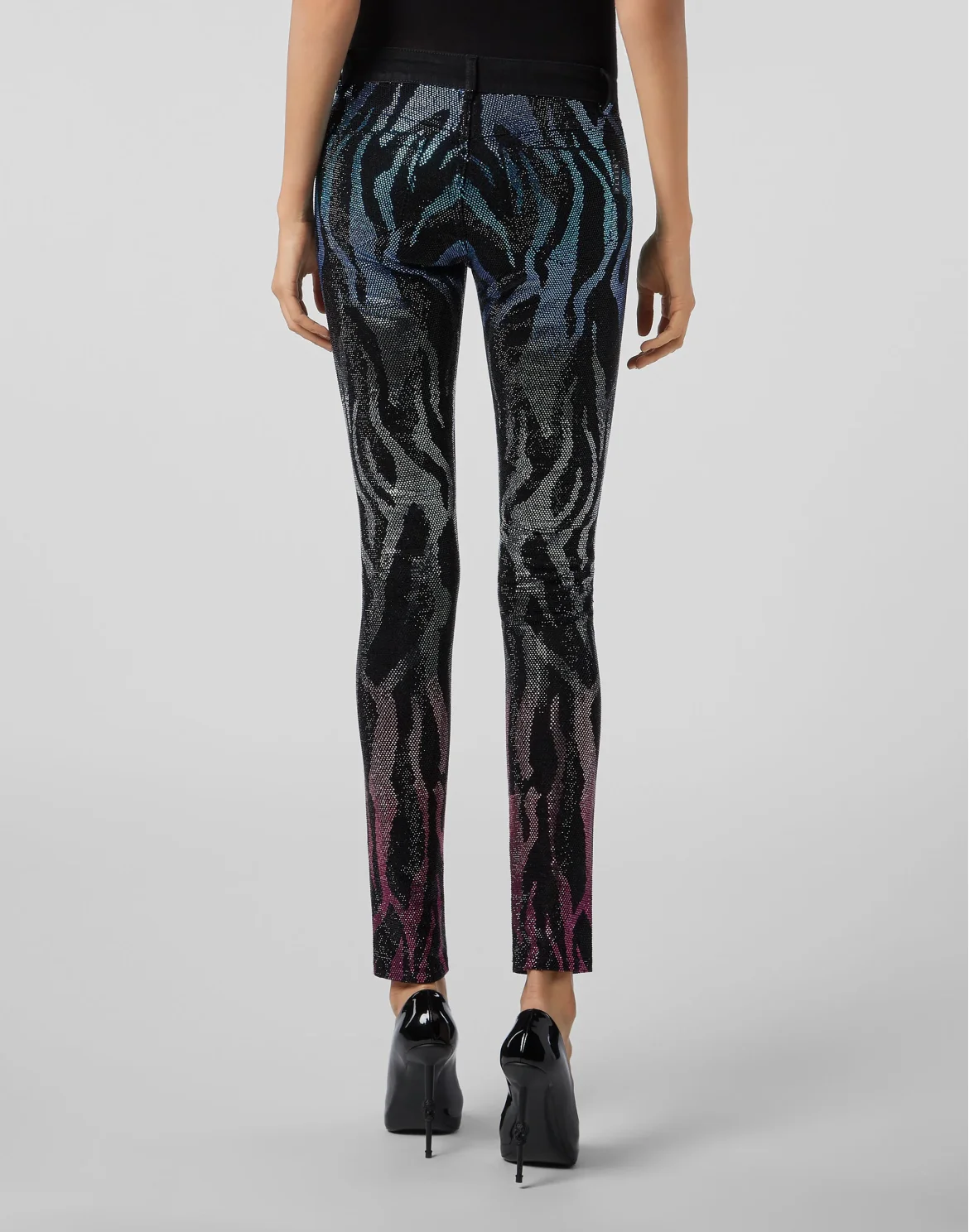 Jeggins Zebra, цвет: Черный
