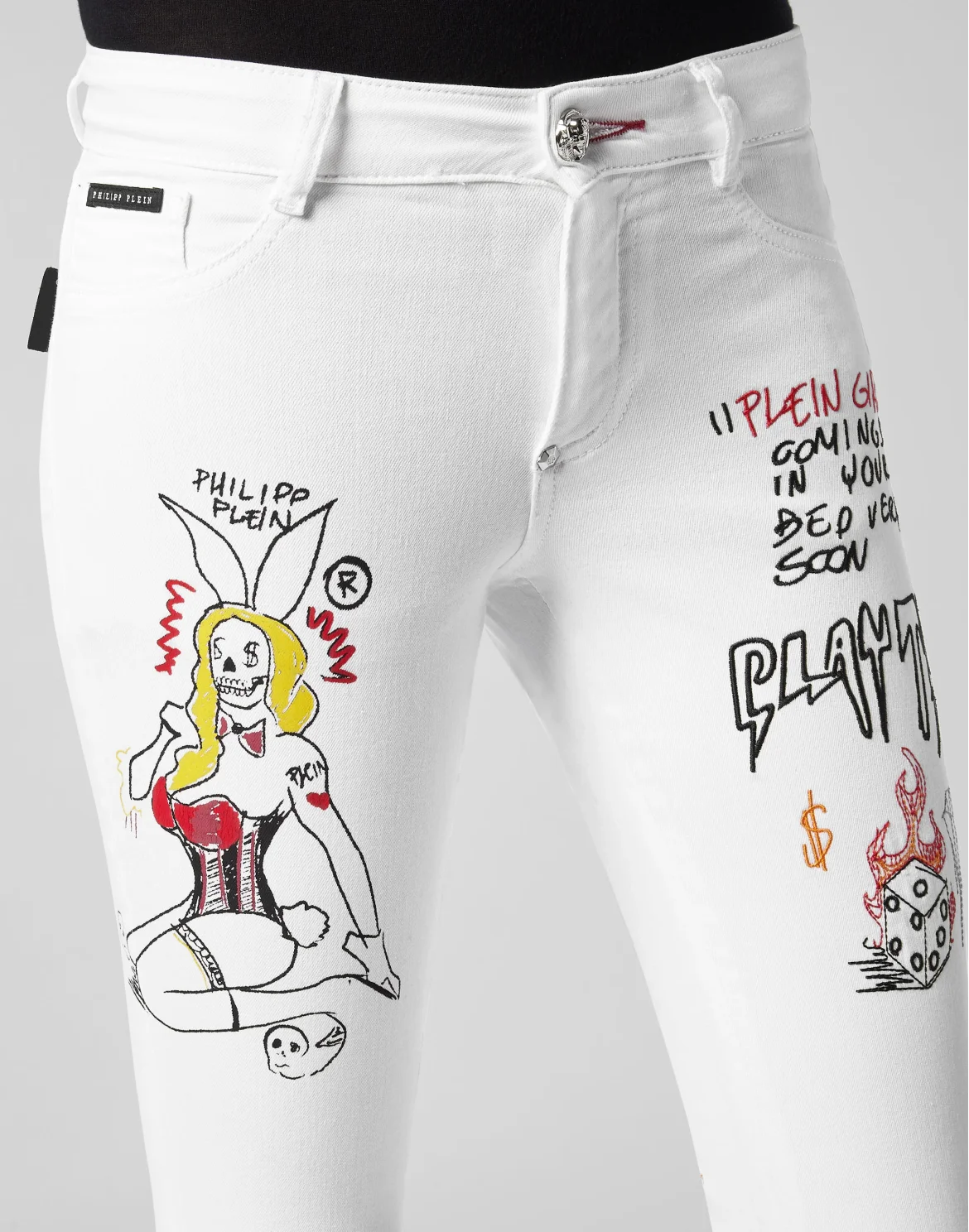 Jeggins, цвет: Белый