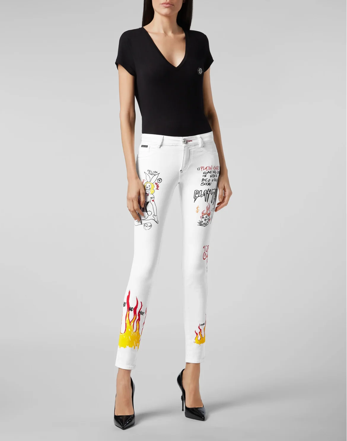 Jeggins, цвет: Белый