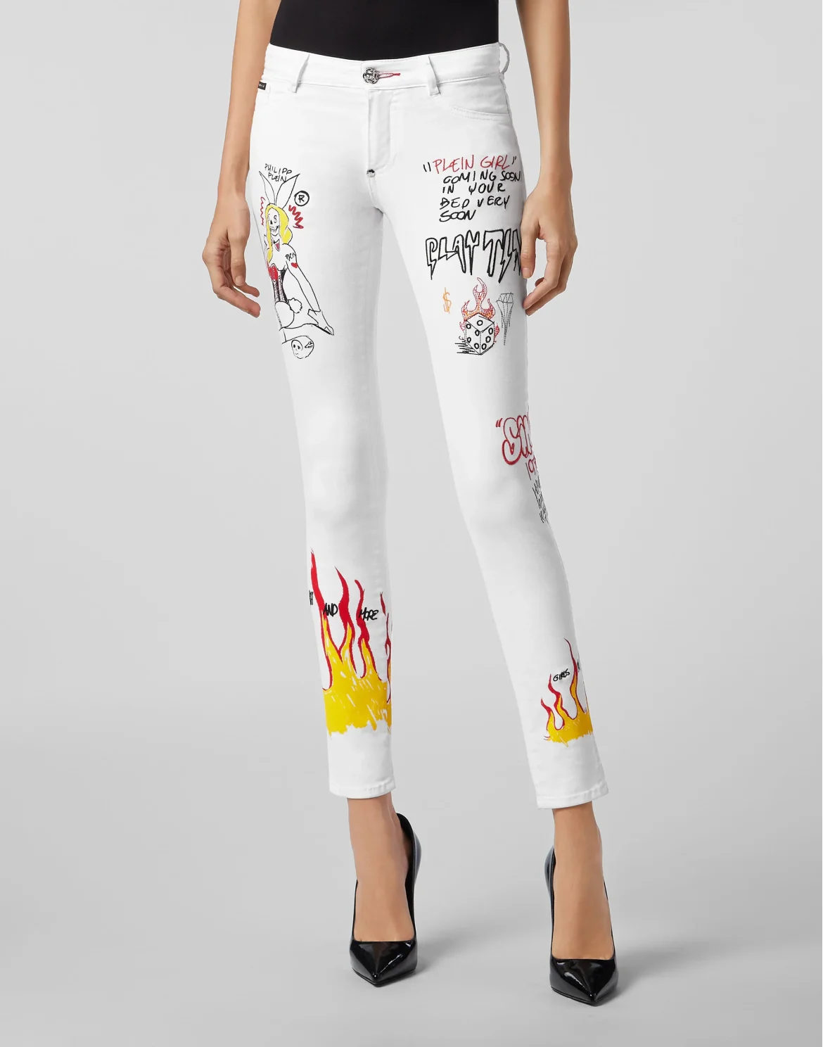 Jeggins, цвет: Белый