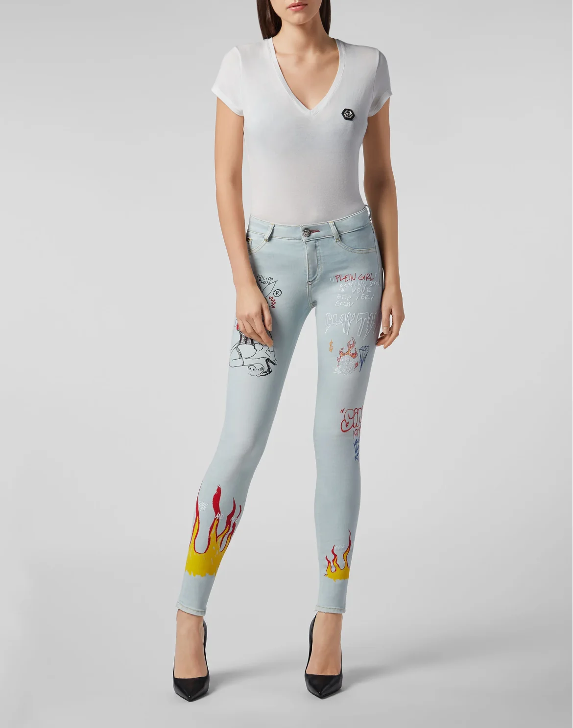 Jeggins, цвет: Голубой