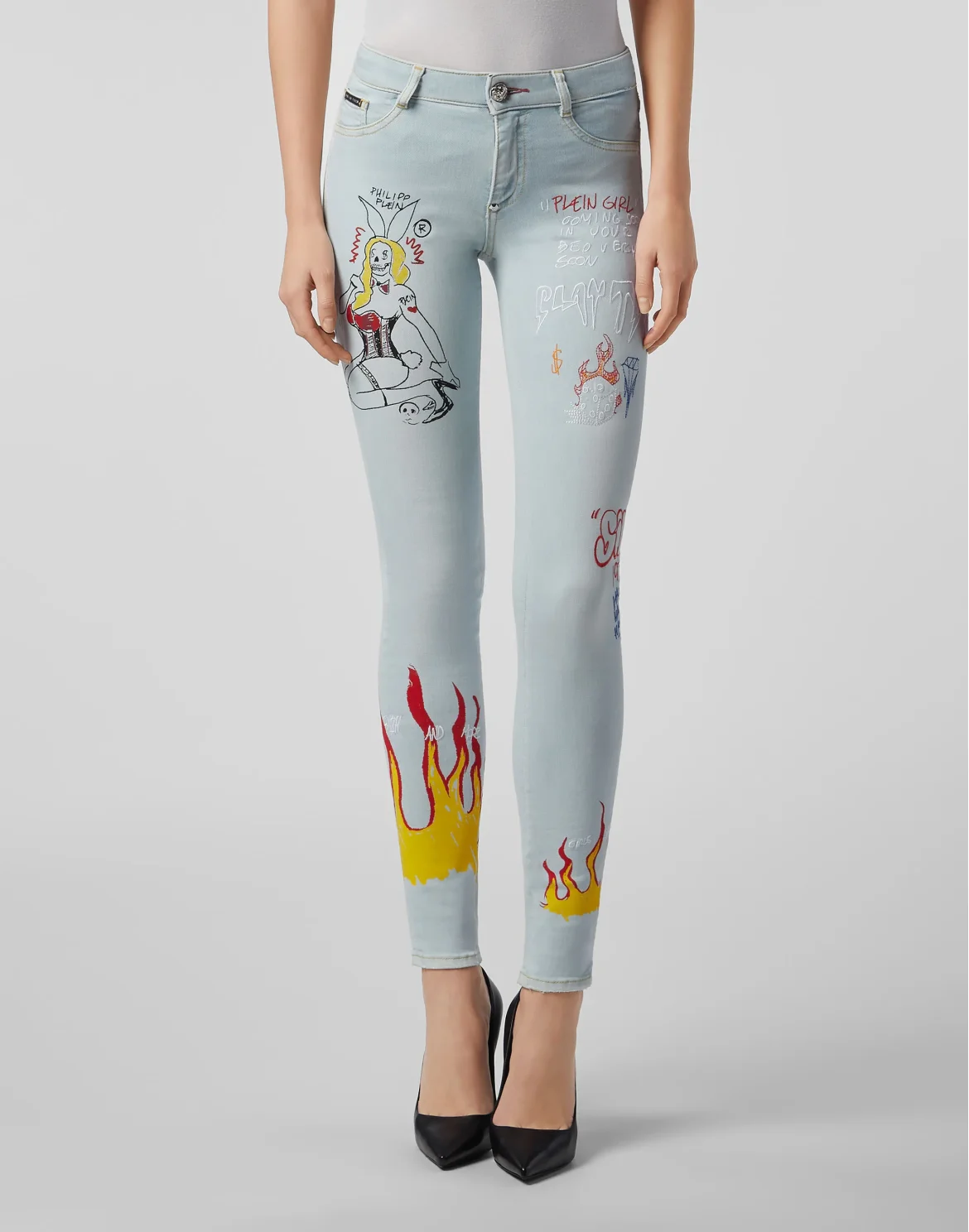 Jeggins, цвет: Голубой