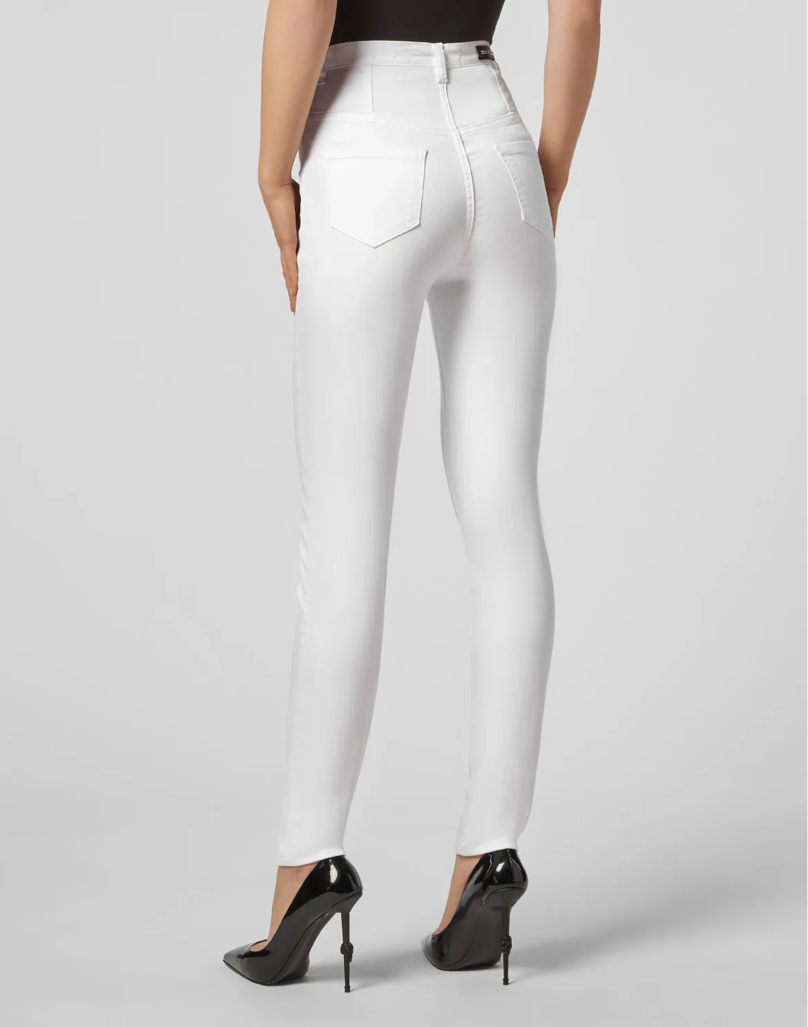 Super High Waist Jegging, цвет: Белый