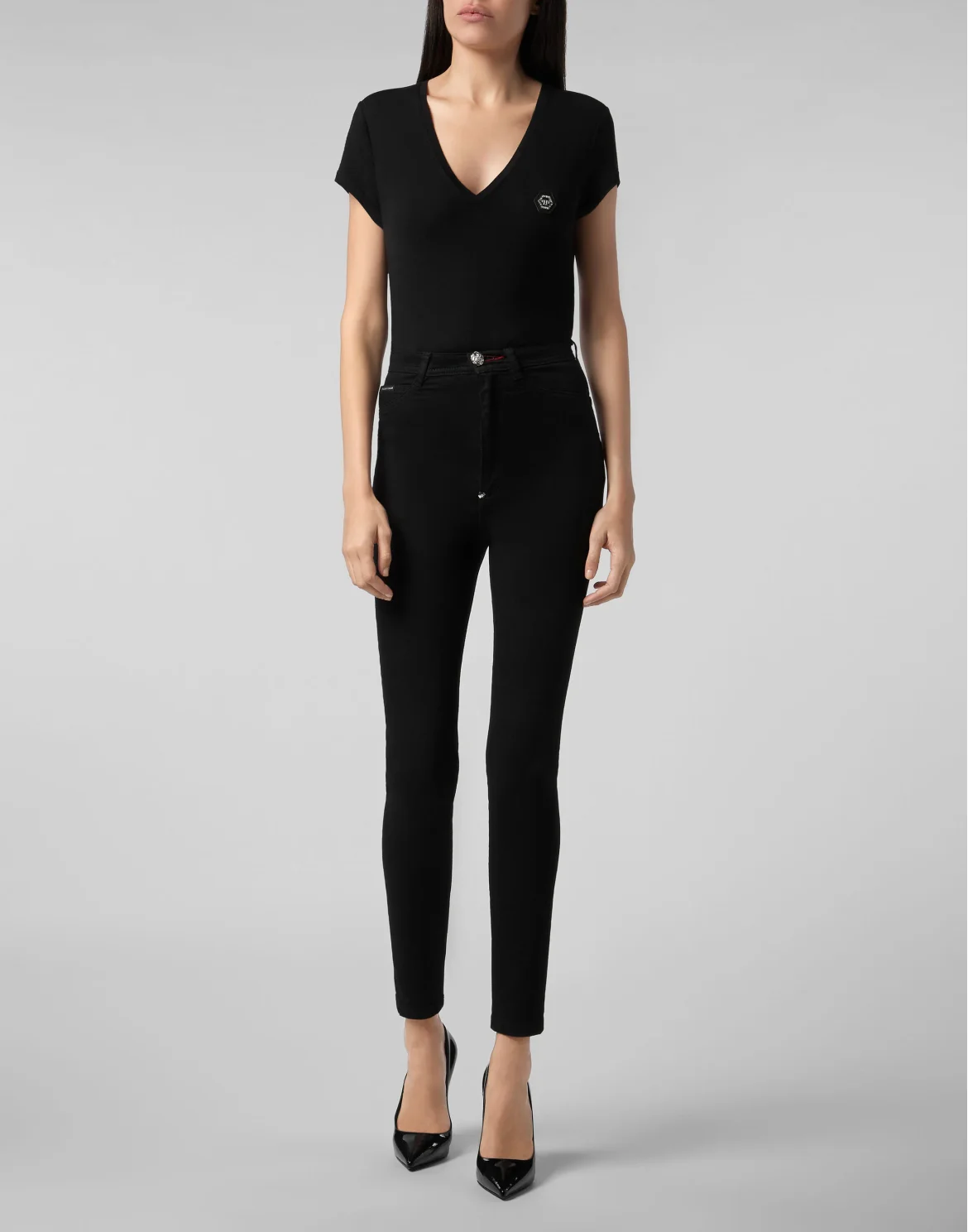 Super High Waist Jegging, цвет: Черный