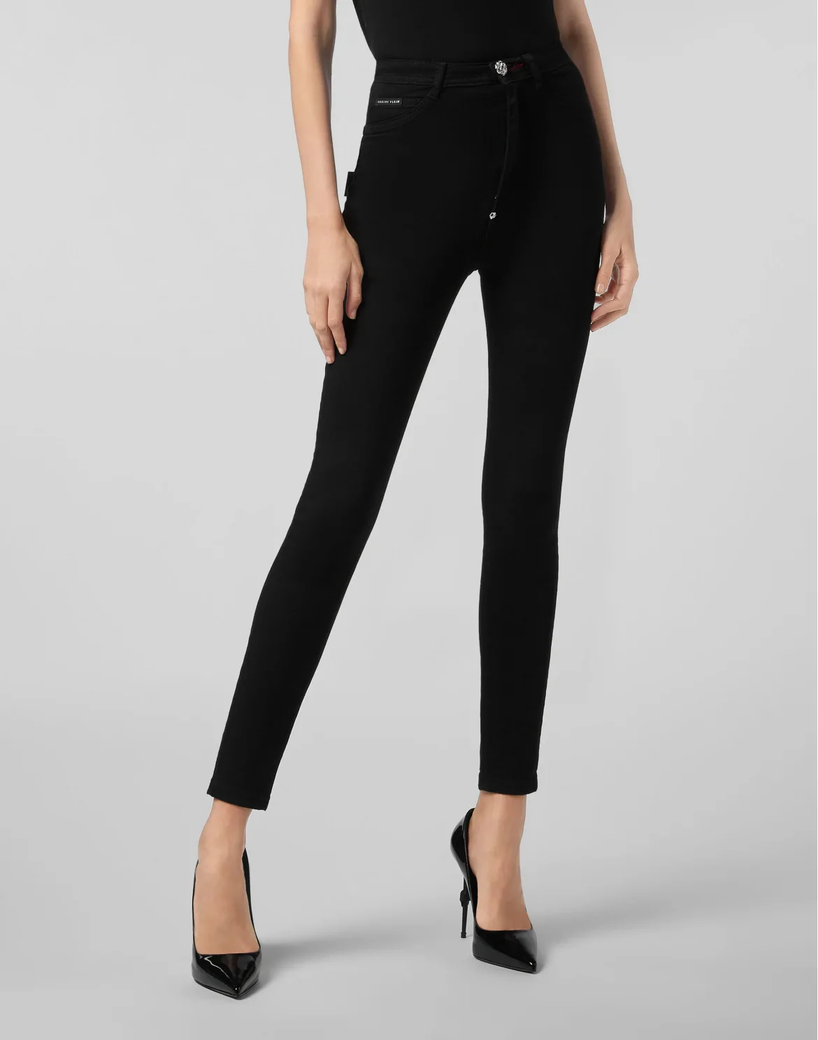 Super High Waist Jegging, цвет: Черный