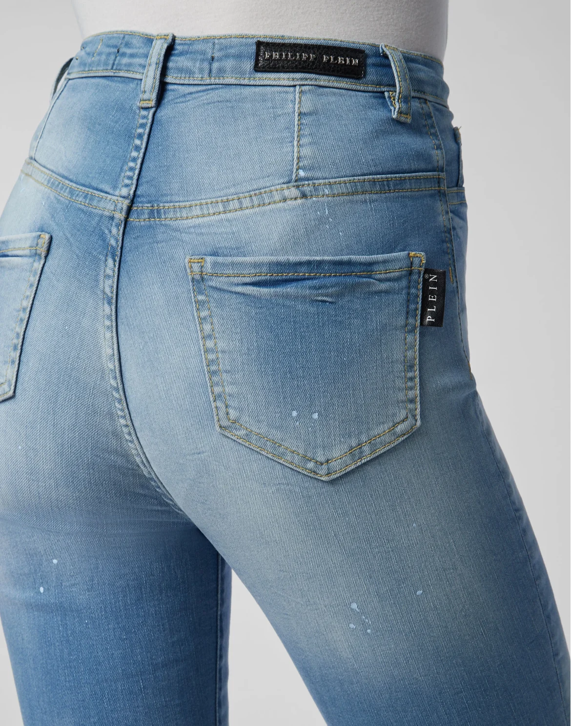 Super High Waist Jegging, цвет: Голубой