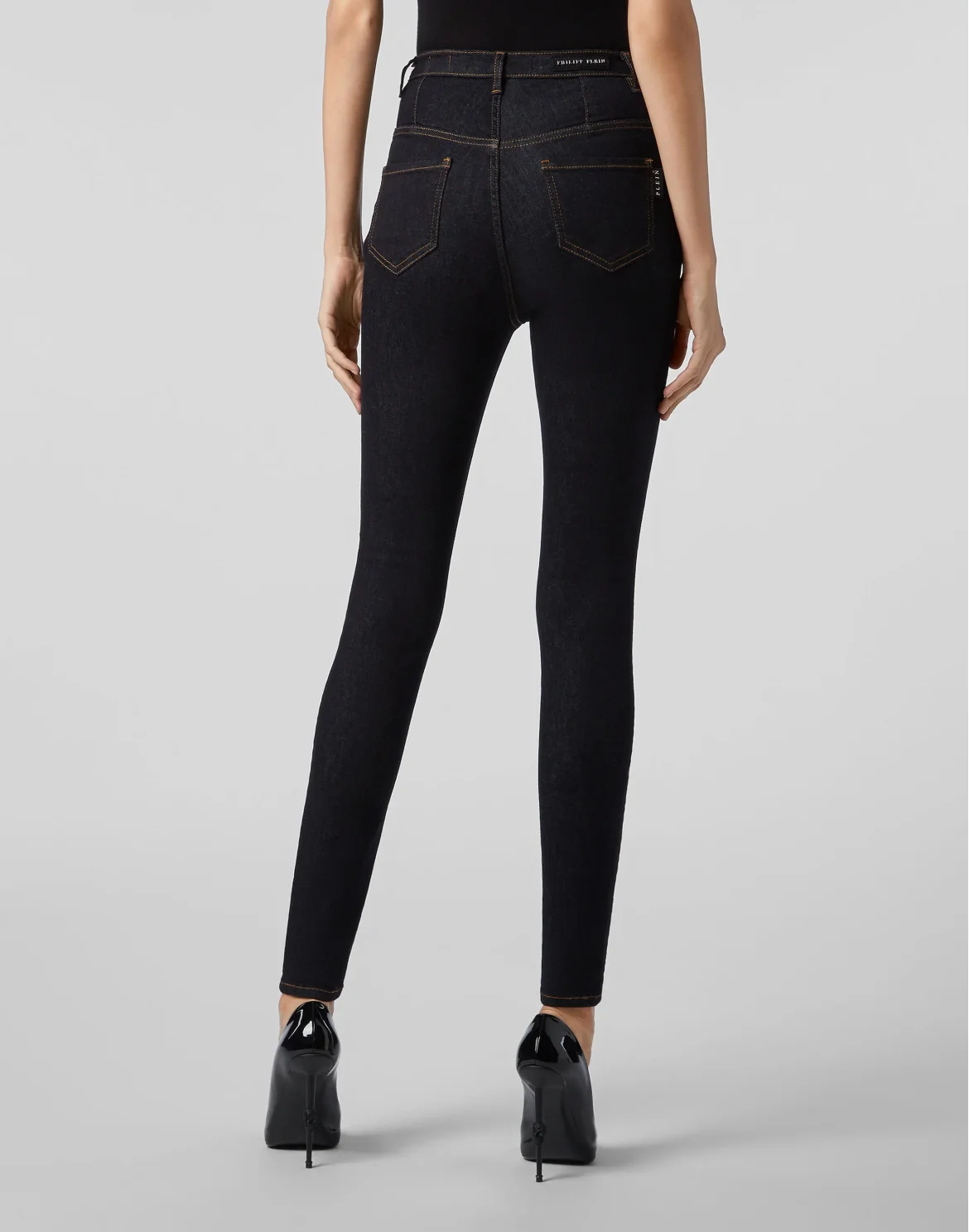 Super High Waist Jegging, цвет: Синий