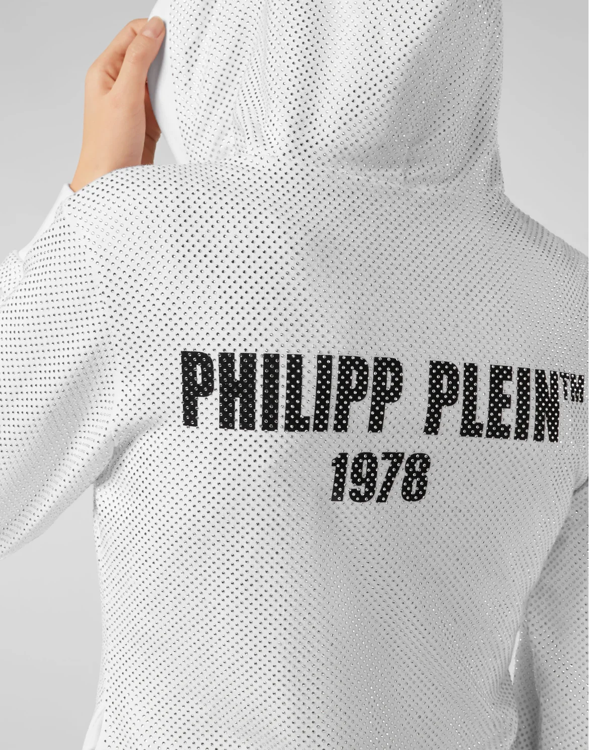 Hoodie Sweatjacket Philipp Plein TM, цвет: Белый