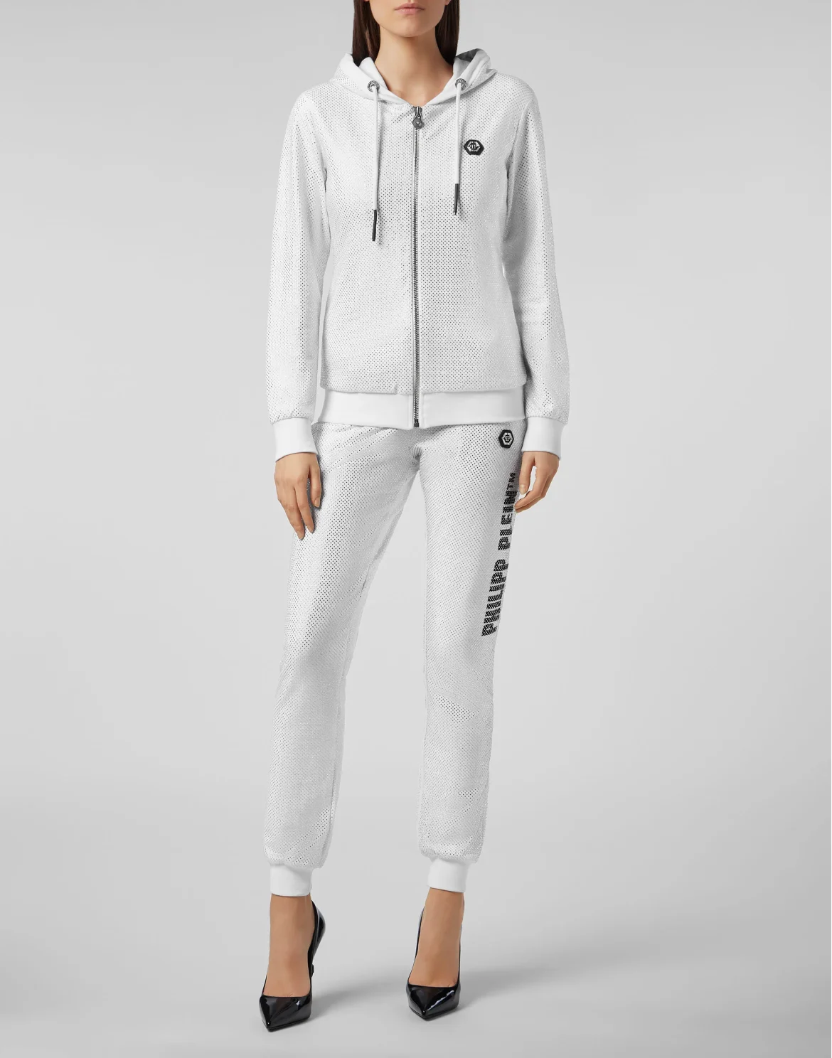 Hoodie Sweatjacket Philipp Plein TM, цвет: Белый