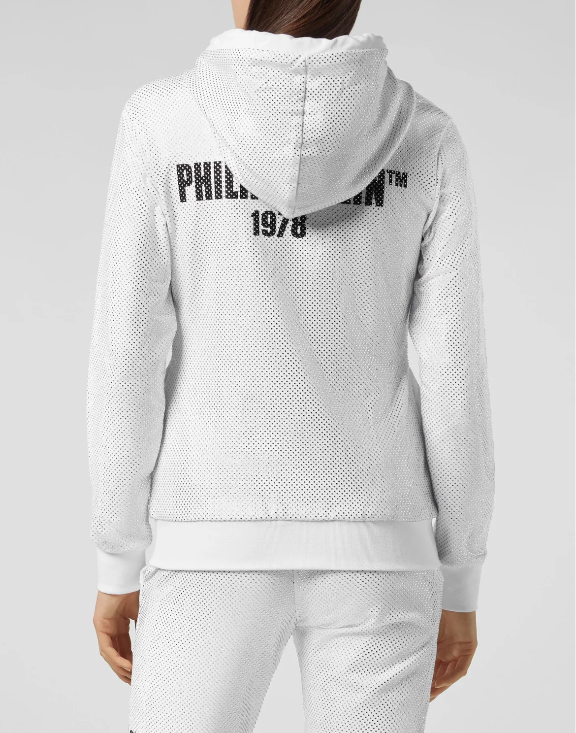 Hoodie Sweatjacket Philipp Plein TM, цвет: Белый