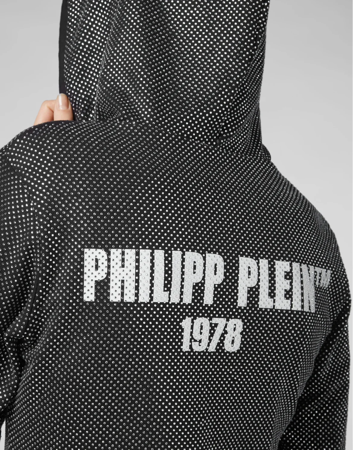 Hoodie Sweatjacket Philipp Plein TM, цвет: Черный