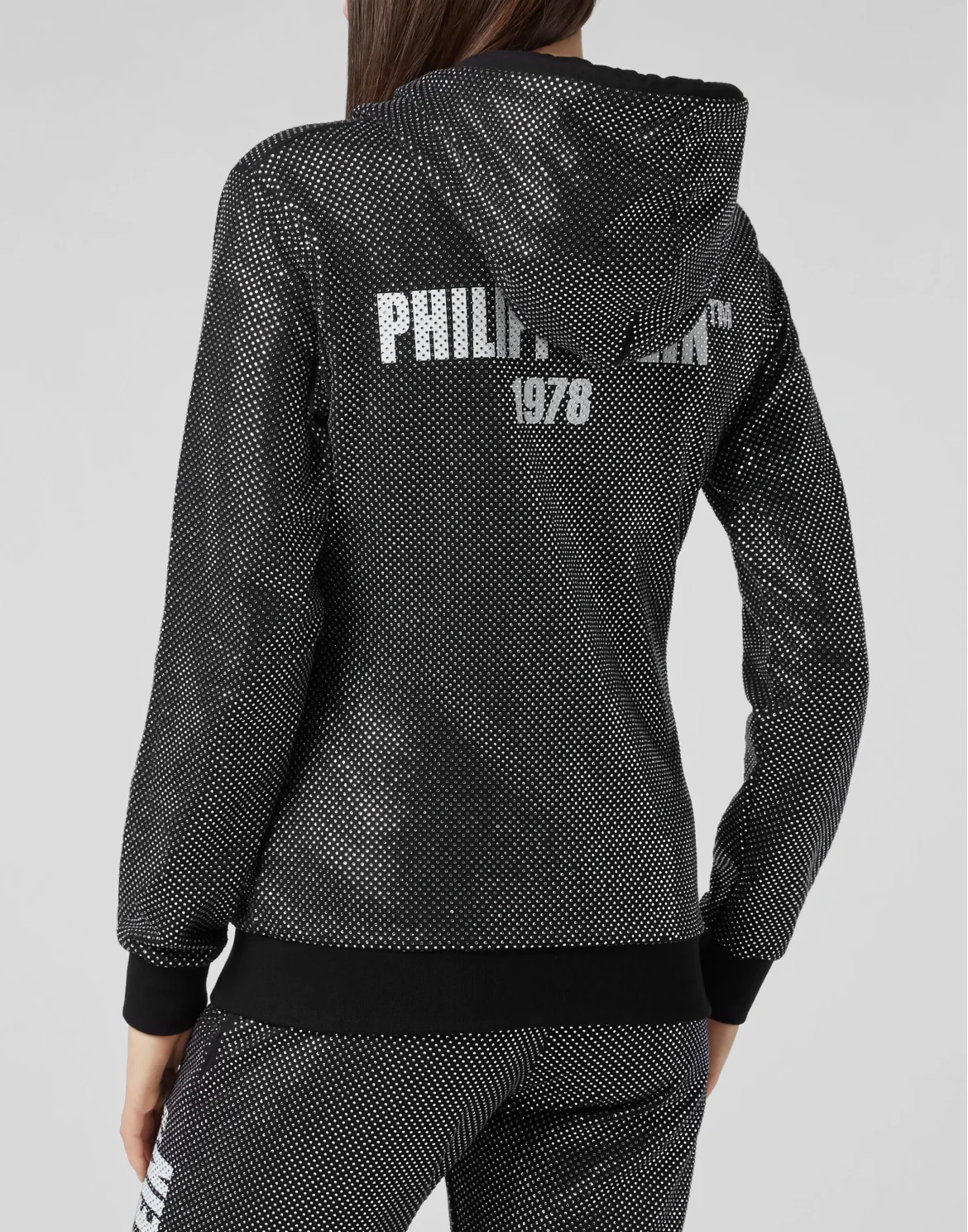Hoodie Sweatjacket Philipp Plein TM, цвет: Черный