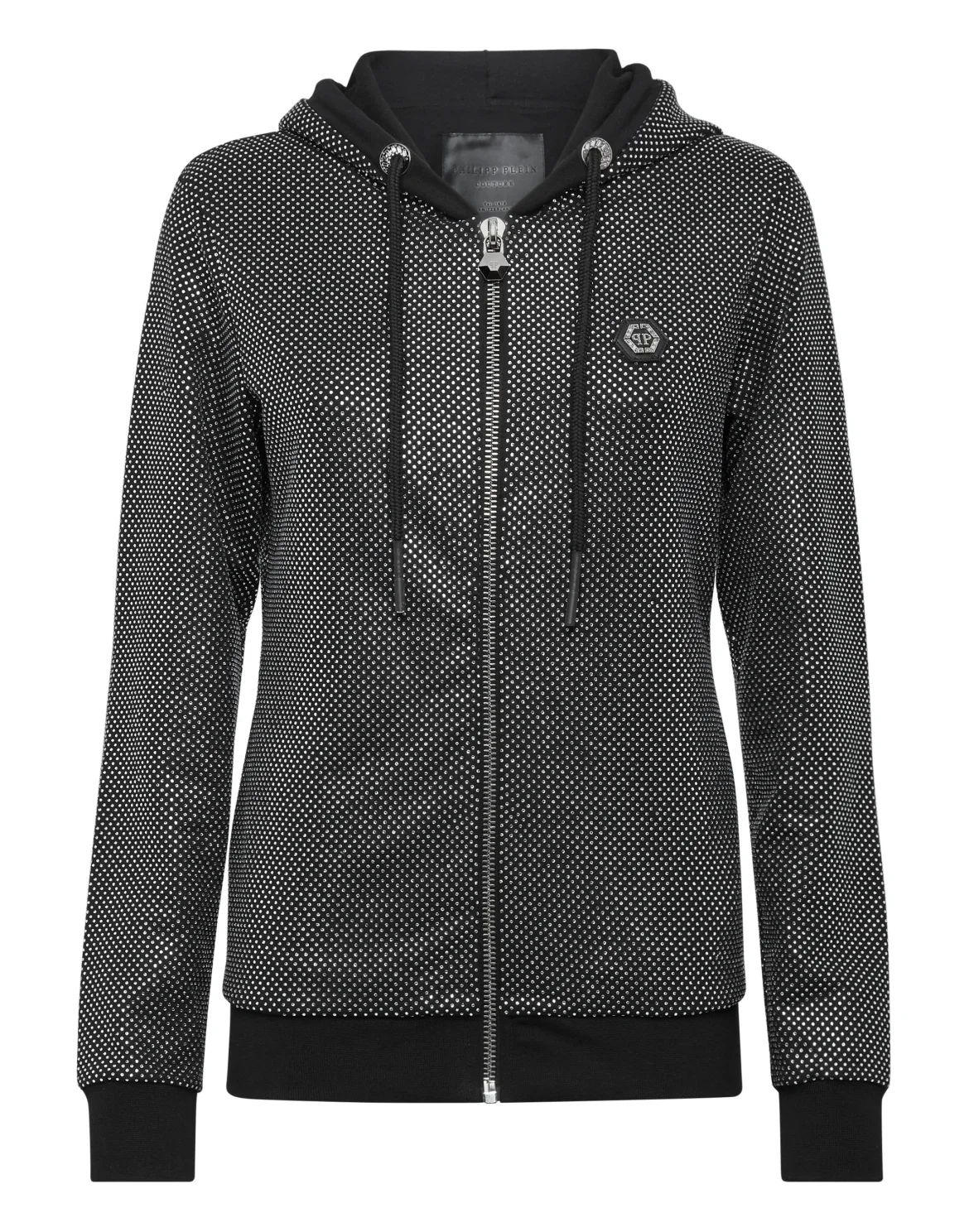 Hoodie Sweatjacket Philipp Plein TM, цвет: Черный