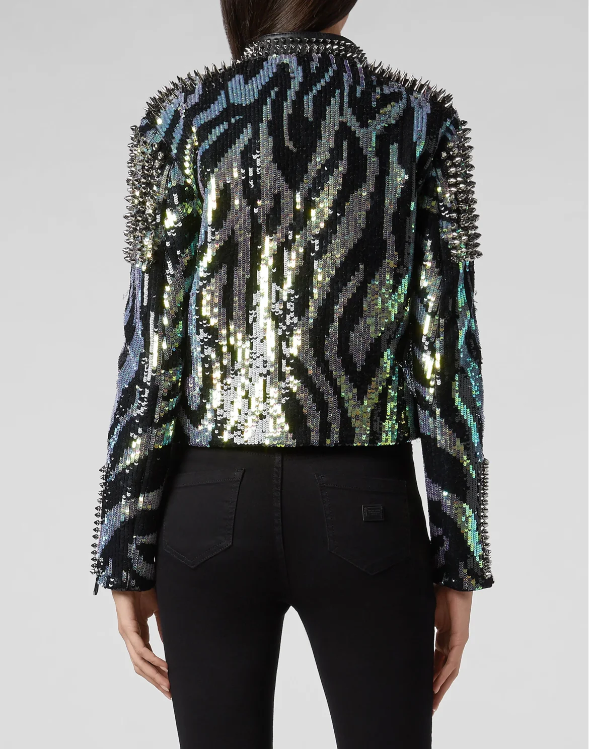 Leather Biker Zebra, цвет: Мультиколор