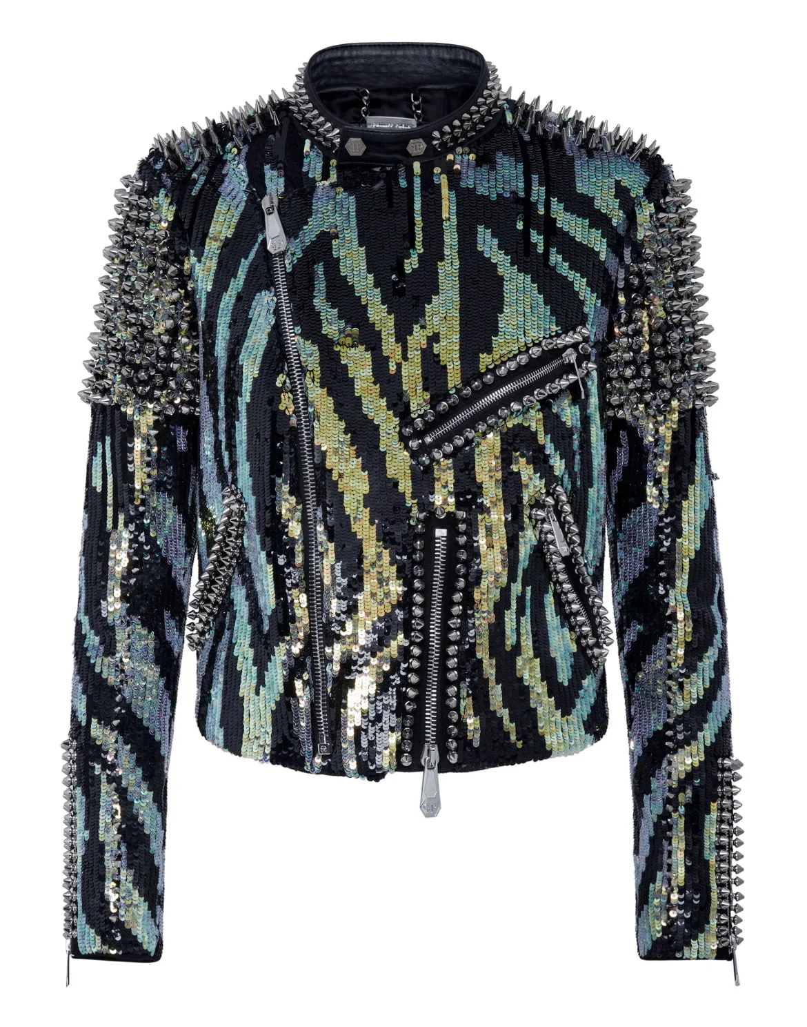 Leather Biker Zebra, цвет: Мультиколор