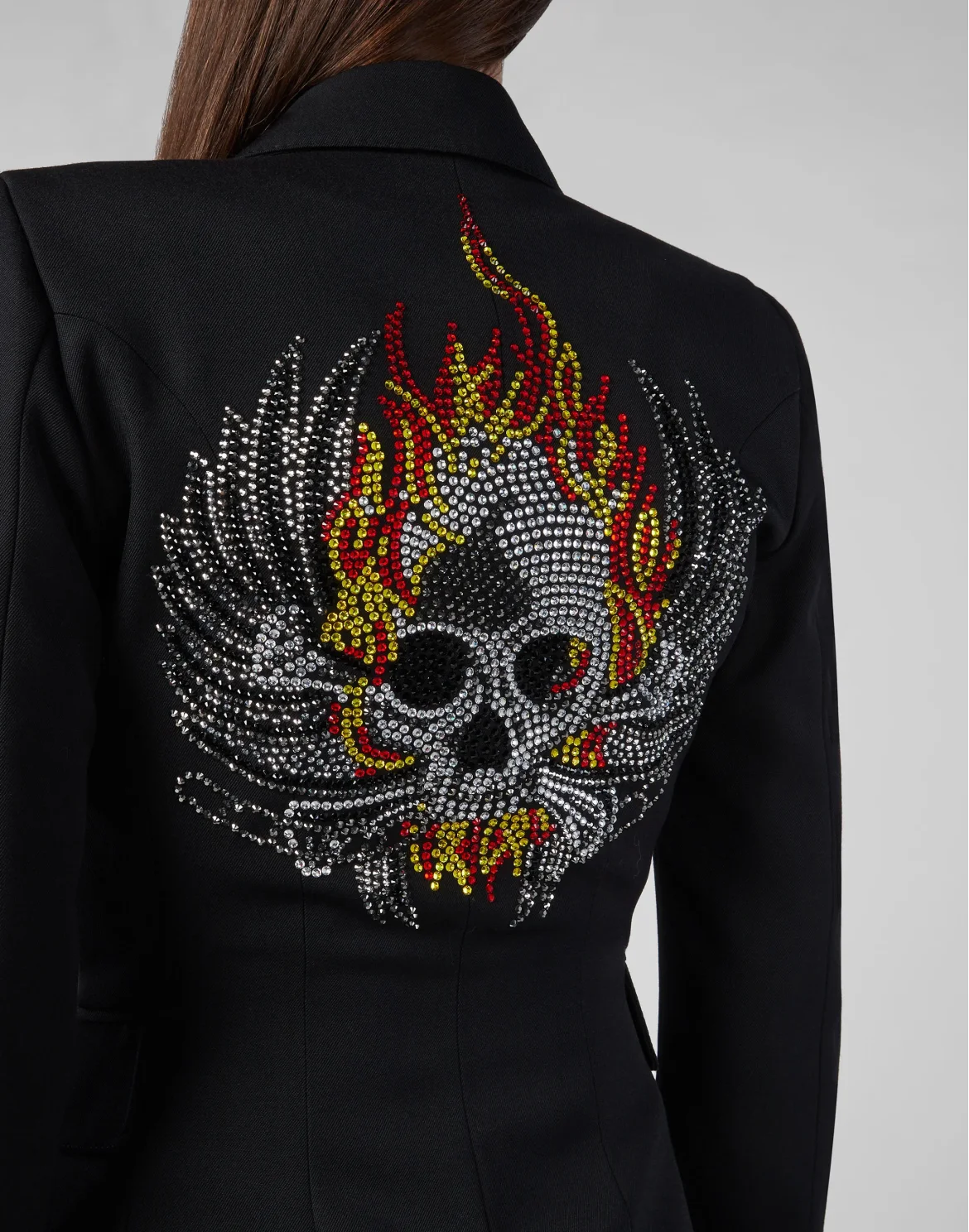Blazer Skull crystal, цвет: Черный