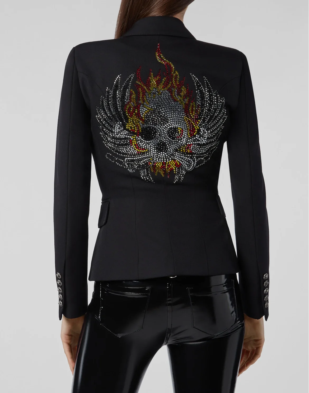 Blazer Skull crystal, цвет: Черный