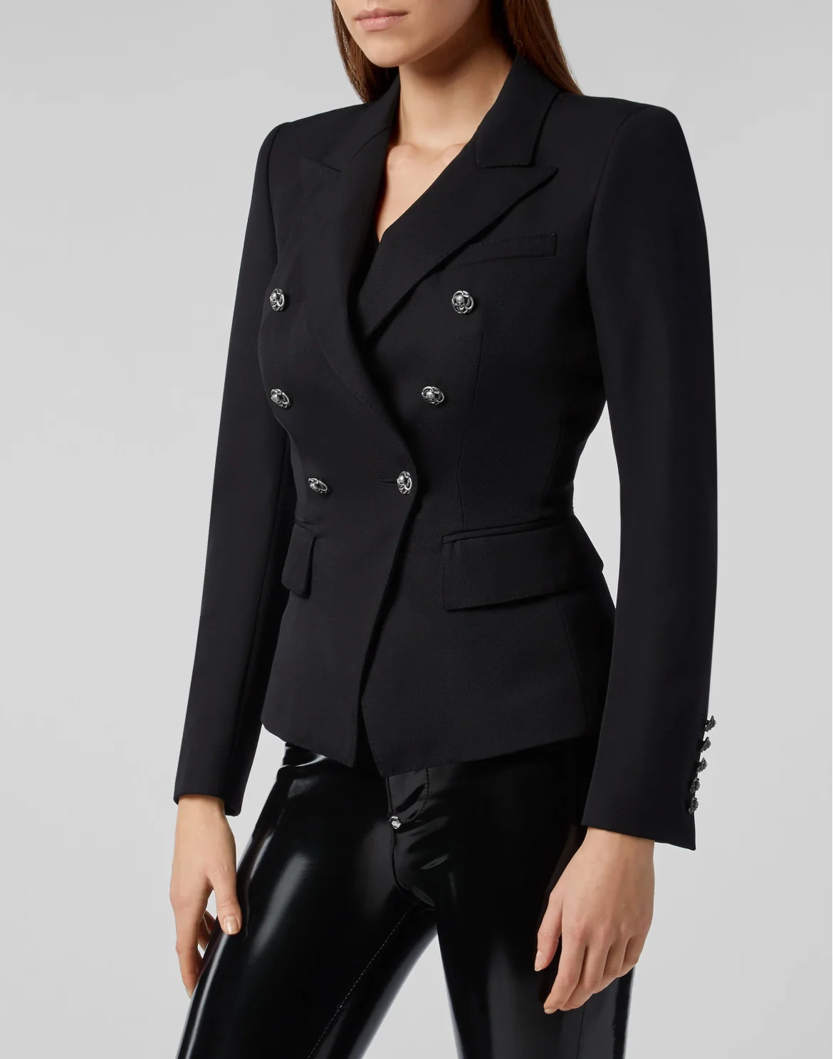 Blazer Skull crystal, цвет: Черный