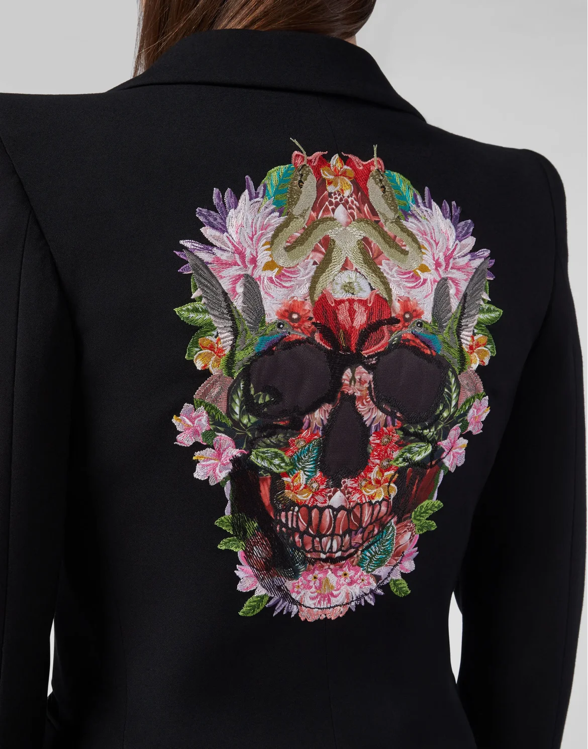 Blazer Skull and roses, цвет: Черный