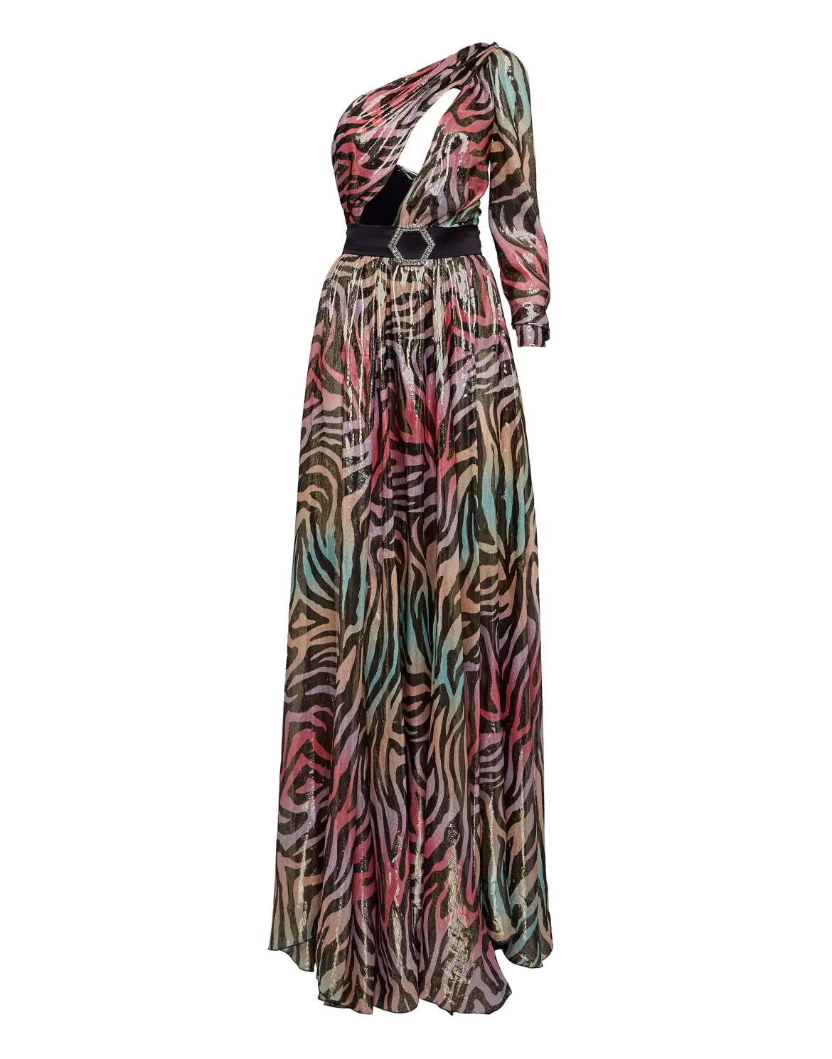Long Dress Jungle, цвет: Мультиколор