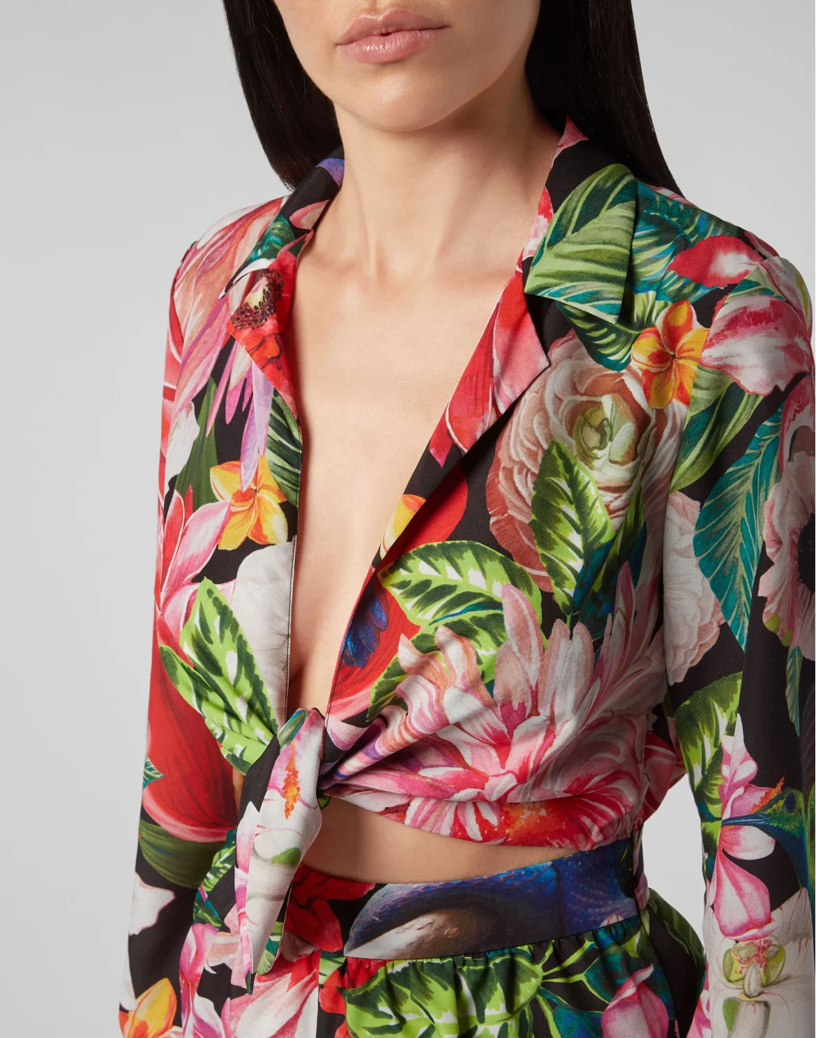Jumpsuit Flowers, цвет: Черный