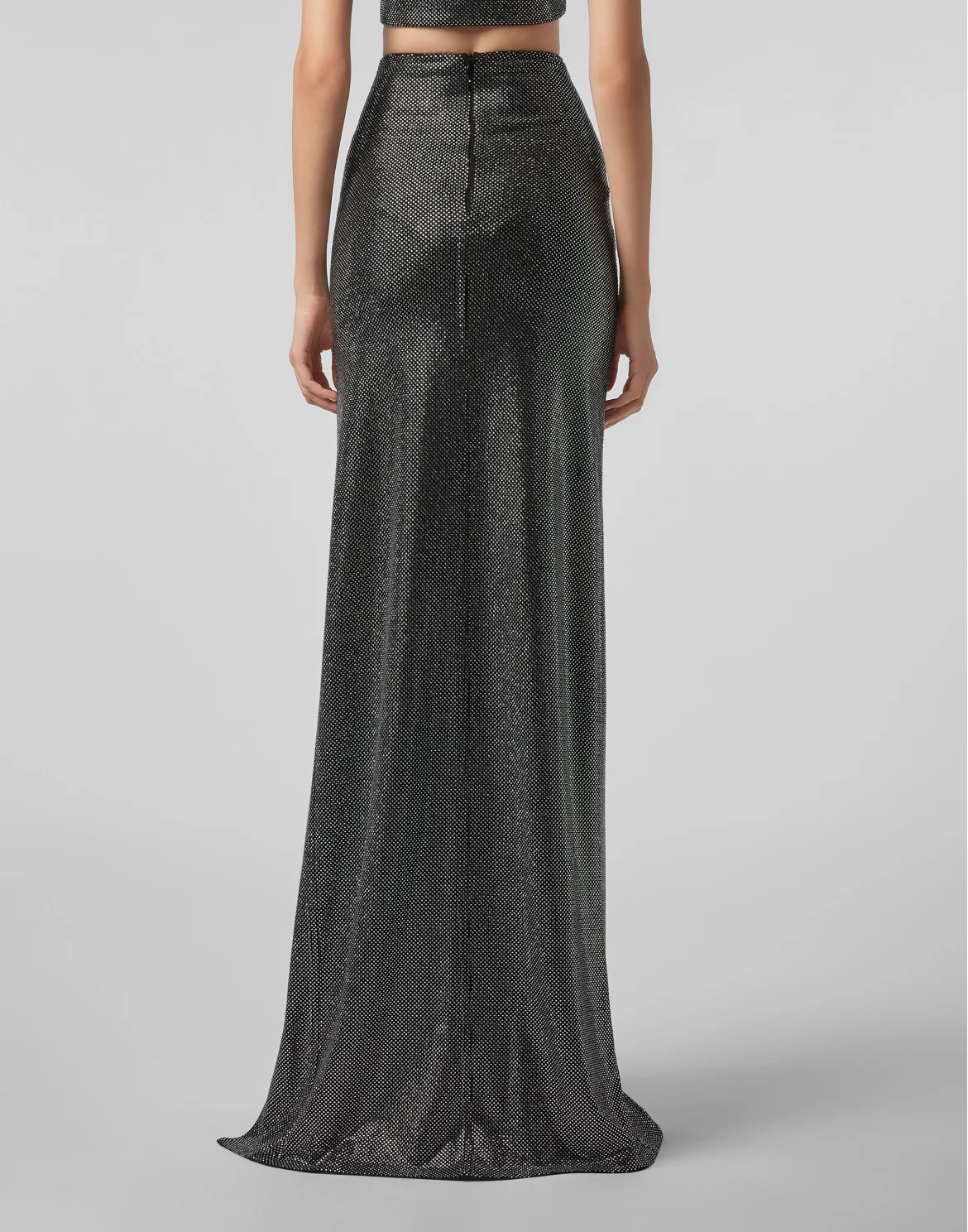 Long Skirt Crystal, цвет: Серебристый