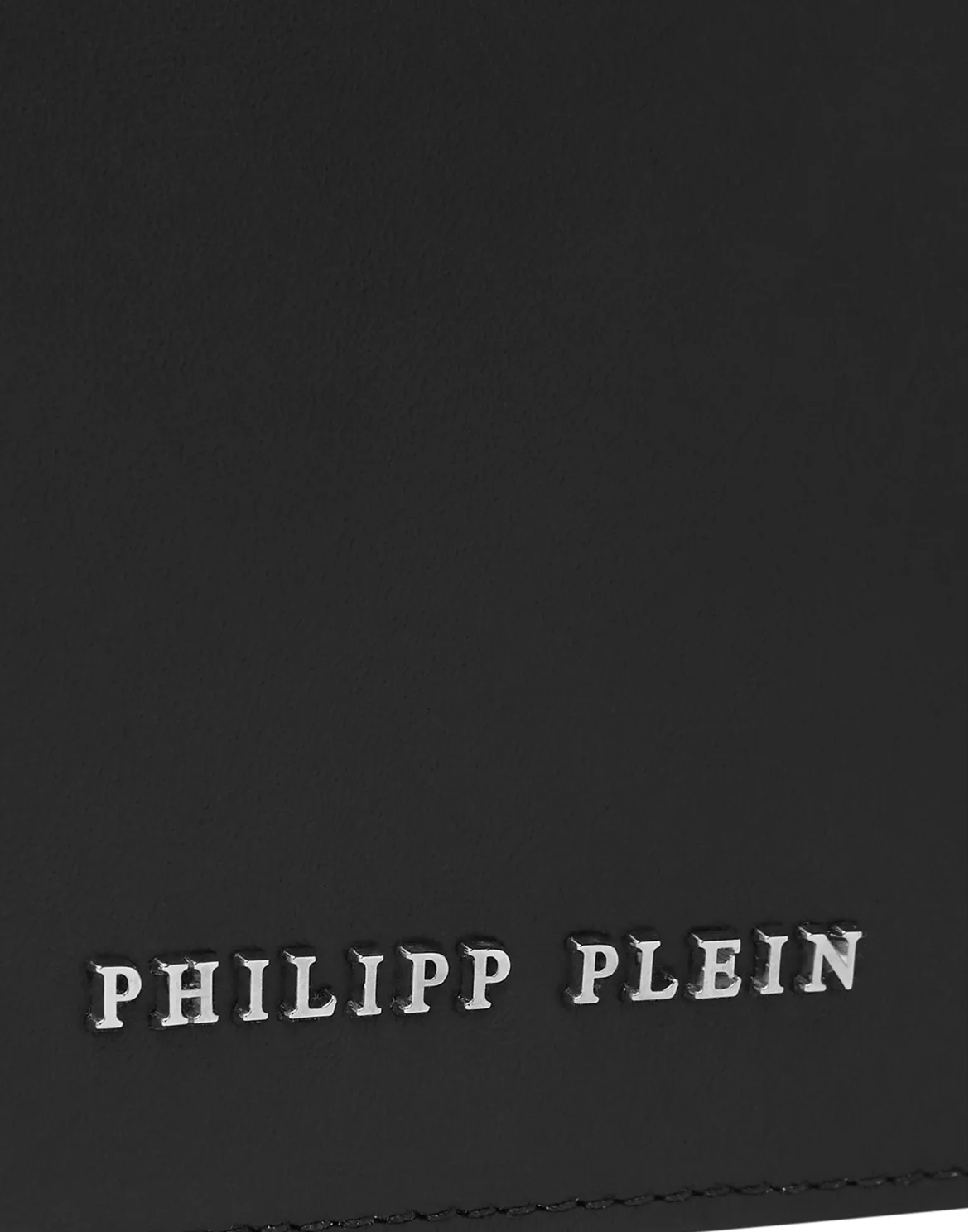 Nylon French wallet Iconic Plein, цвет: Черный