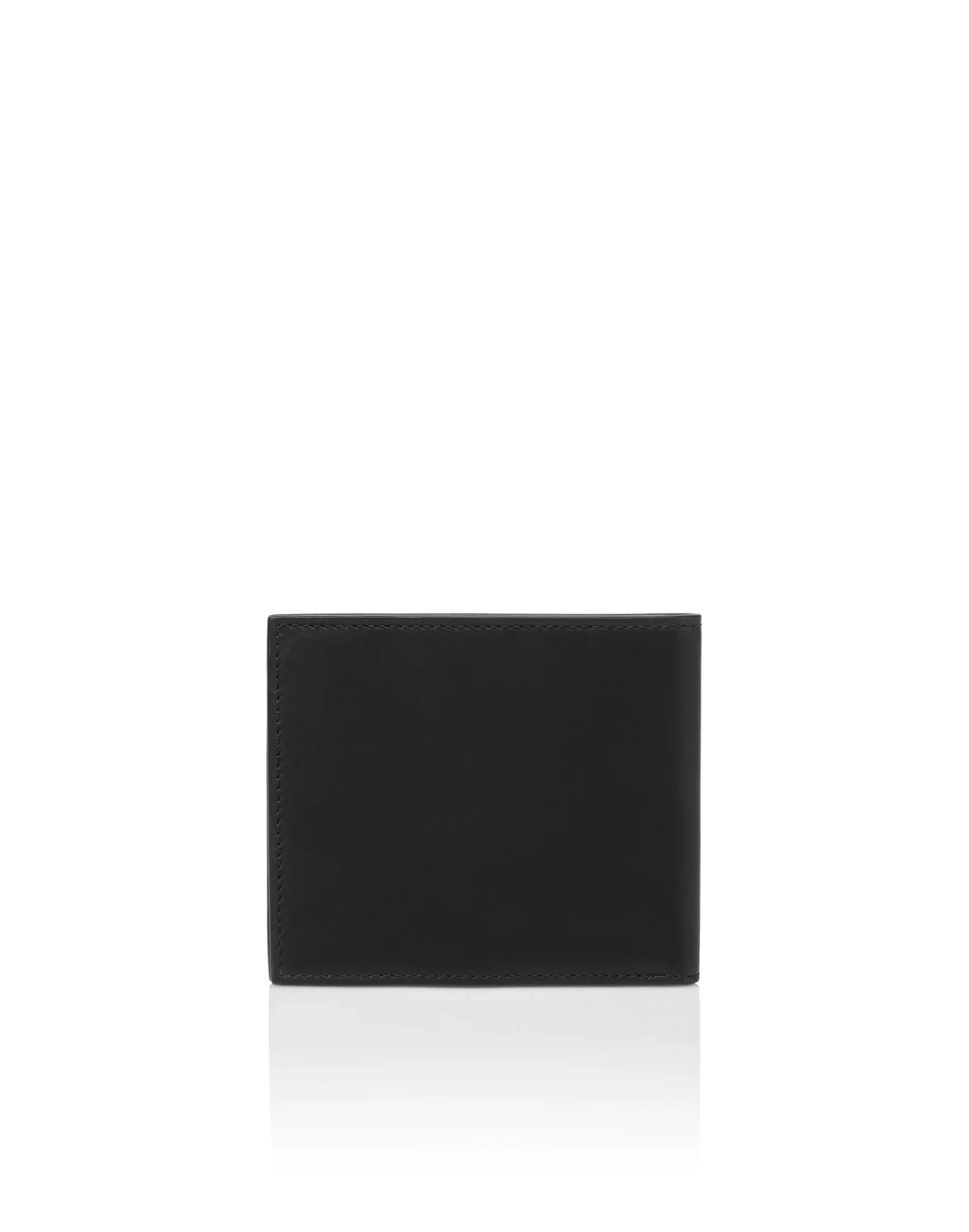 Nylon French wallet Iconic Plein, цвет: Черный
