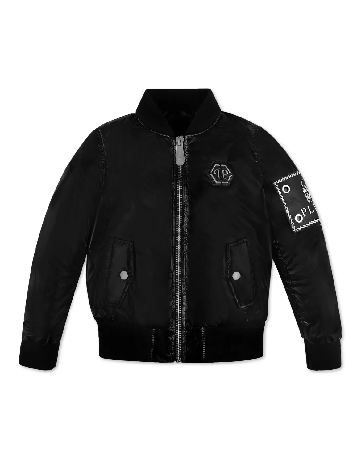 Bomber Iconic Plein, цвет: Черный